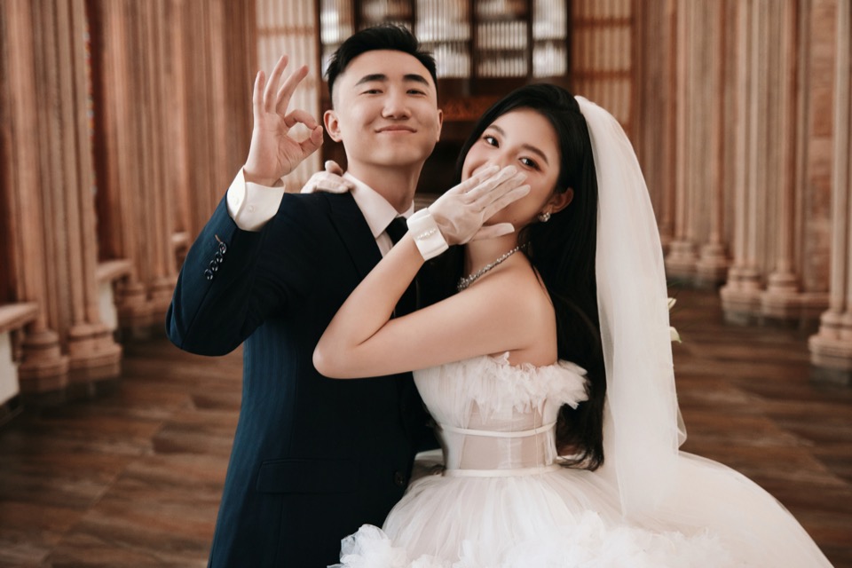 王真 & 陈雨欣 婚纱照